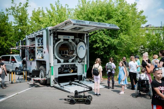 Piknik bezpieczeństwa w Automobilklubie (zdjęcia)