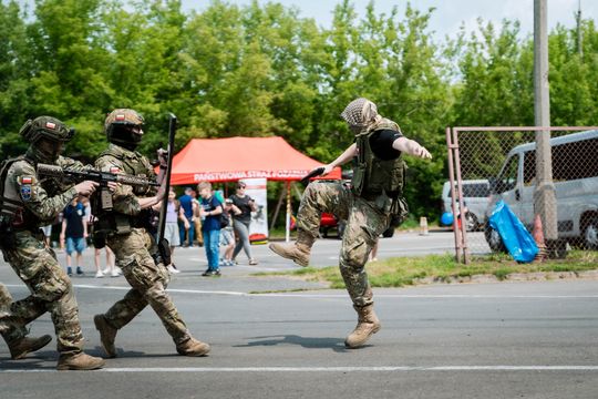 Piknik bezpieczeństwa w Automobilklubie (zdjęcia)