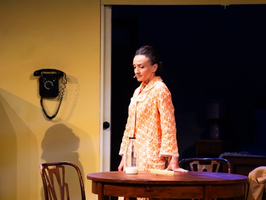 Próba medialna spektaklu "Śmierć komiwojażera" w reżyserii Radosława Rychcika (zdjęcia)