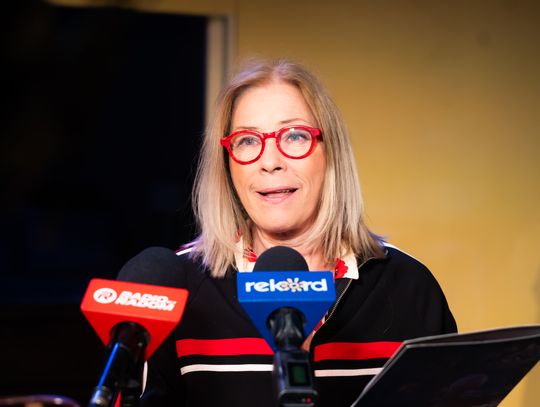 Próba medialna spektaklu "Śmierć komiwojażera" w reżyserii Radosława Rychcika (zdjęcia)