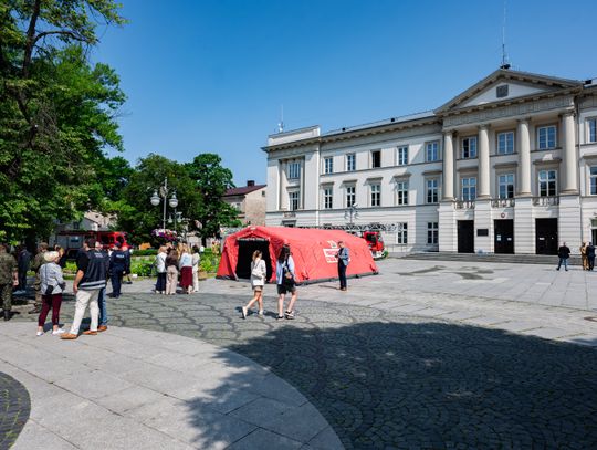 "Bezpieczny Radom 2025" - ćwiczenia obronne na placu Corazziego (zdjęcia)