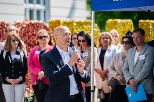 "Bezpieczny Radom 2025" - ćwiczenia obronne na placu Corazziego (zdjęcia)