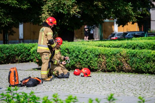 "Bezpieczny Radom 2025" - ćwiczenia obronne na placu Corazziego (zdjęcia)