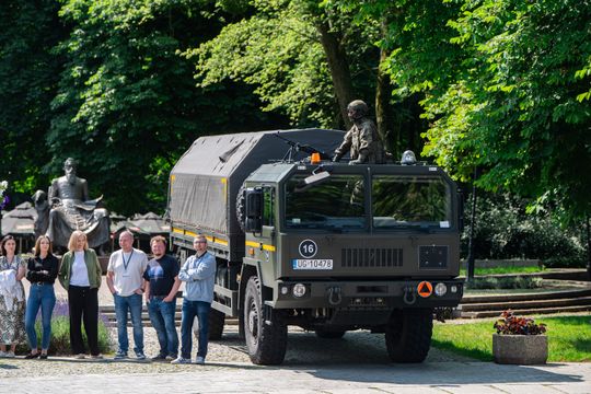 "Bezpieczny Radom 2025" - ćwiczenia obronne na placu Corazziego (zdjęcia)