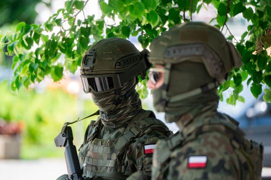 "Bezpieczny Radom 2025" - ćwiczenia obronne na placu Corazziego (zdjęcia)