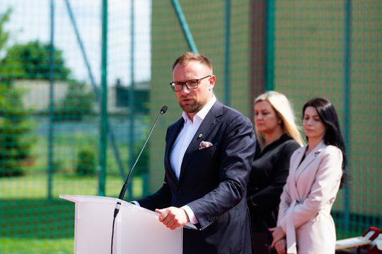 Uroczyste otwarcie boiska przy PSP w Jedlance (zdjęcia)