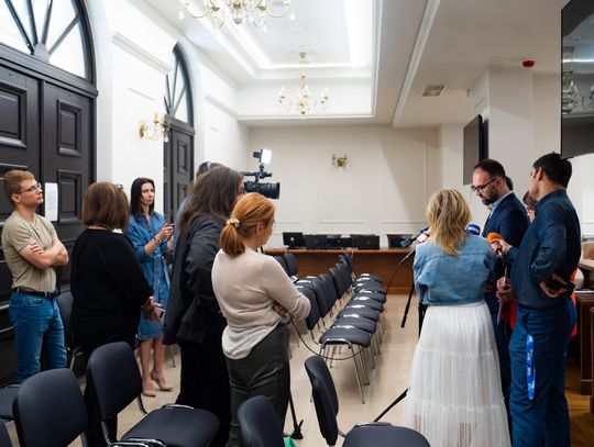 Konferencja prasowa Rady Miejskiej (zdjęcia)