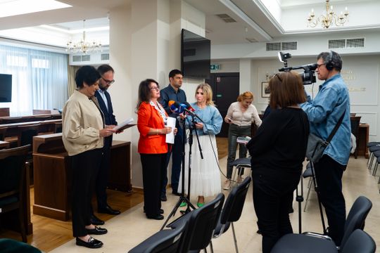 Konferencja prasowa Rady Miejskiej (zdjęcia)