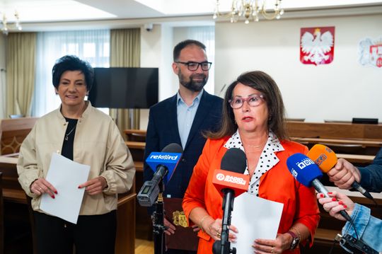 Konferencja prasowa Rady Miejskiej (zdjęcia)