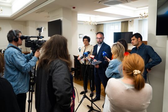 Konferencja prasowa Rady Miejskiej (zdjęcia)