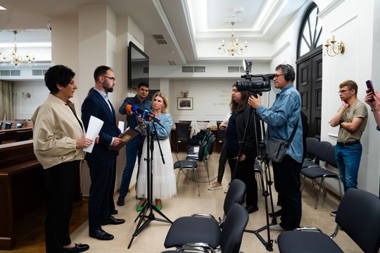 Konferencja prasowa Rady Miejskiej (zdjęcia)