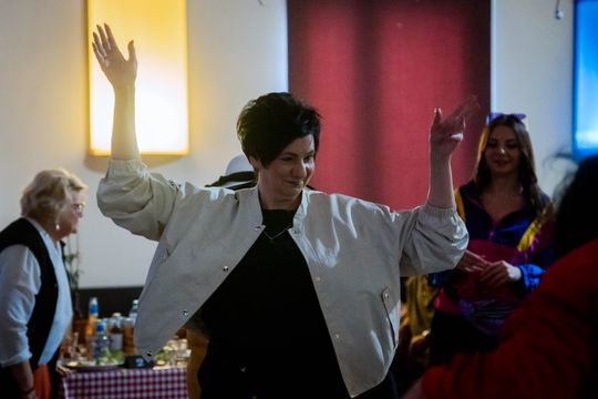 Potańcówka w klimacie PRL w DK Idalin (zdjęcia)