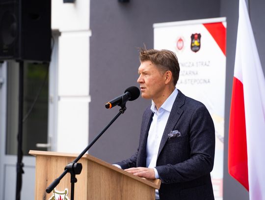 Przekazanie wozu strażackiego dla OSP Kowala- Stępocina (zdjęcia)