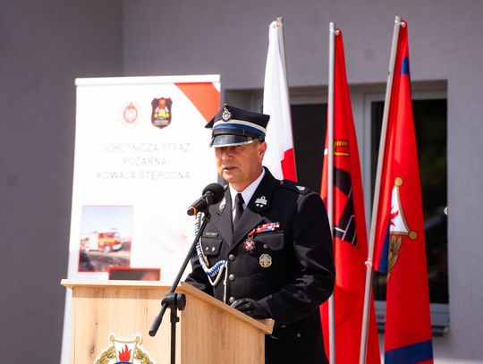 Przekazanie wozu strażackiego dla OSP Kowala- Stępocina (zdjęcia)