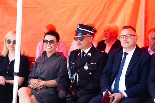 Przekazanie wozu strażackiego dla OSP Kowala- Stępocina (zdjęcia)