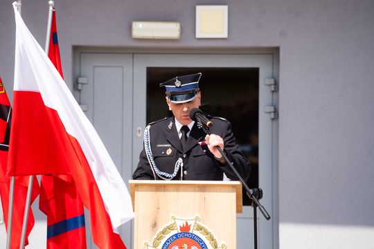 Przekazanie wozu strażackiego dla OSP Kowala- Stępocina (zdjęcia)