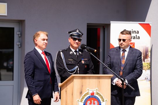 Przekazanie wozu strażackiego dla OSP Kowala- Stępocina (zdjęcia)