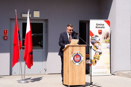 Przekazanie wozu strażackiego dla OSP Kowala- Stępocina (zdjęcia)