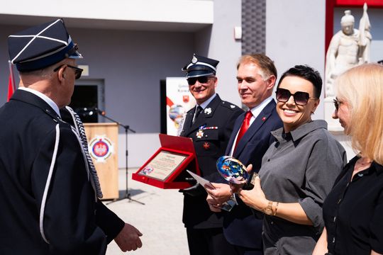 Przekazanie wozu strażackiego dla OSP Kowala- Stępocina (zdjęcia)