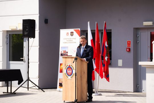 Przekazanie wozu strażackiego dla OSP Kowala- Stępocina (zdjęcia) Przekazanie wozu strażackiego dla OSP Kowala- Stępocina (zdjęcia)