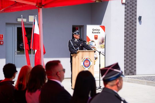 Przekazanie wozu strażackiego dla OSP Kowala- Stępocina (zdjęcia) Przekazanie wozu strażackiego dla OSP Kowala- Stępocina (zdjęcia)