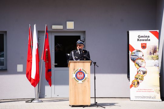 Przekazanie wozu strażackiego dla OSP Kowala- Stępocina (zdjęcia)
