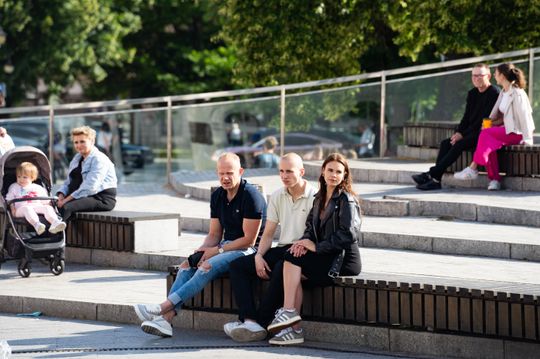 Radomianie w dniu wolnym od pracy - fotospacer (zdjęcia)
