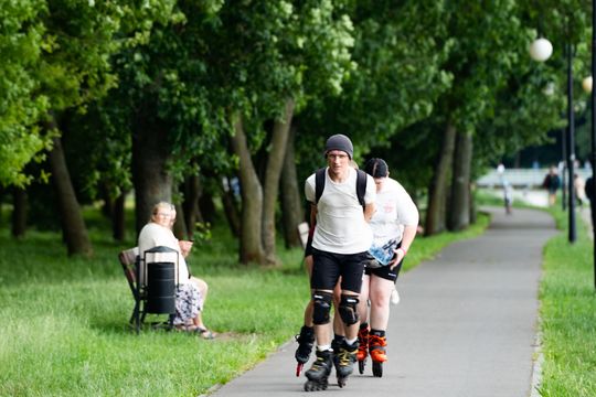 Radomianie w dniu wolnym od pracy - fotospacer (zdjęcia)