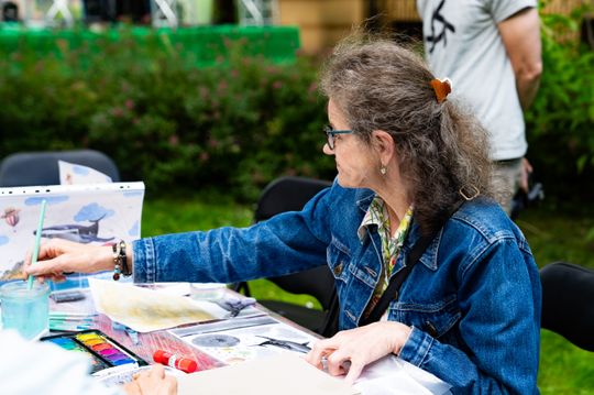 Free(RA)dom Festival - warsztaty malarskie "WYMALUJ FRY(WOLNOŚĆ)" (zdjęcia)