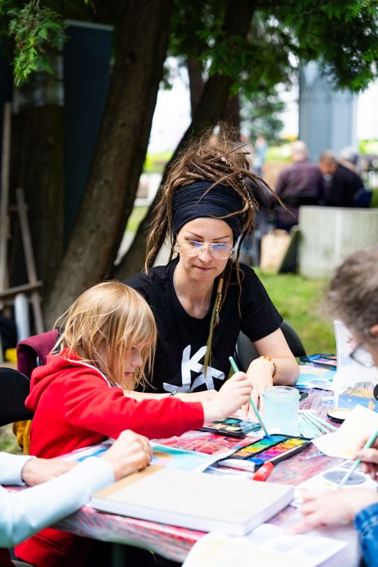 Free(RA)dom Festival - warsztaty malarskie "WYMALUJ FRY(WOLNOŚĆ)" (zdjęcia)