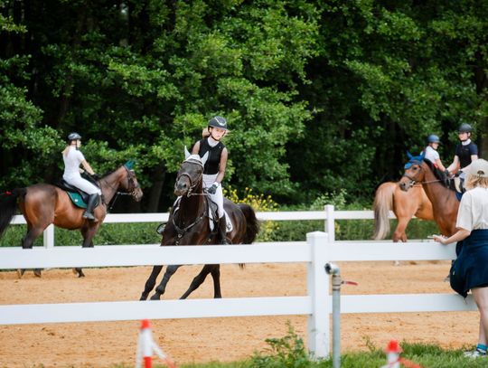 Zawody regionalne i towarzyskie w skokach przez przeszkody (zdjęcia)