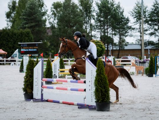 Zawody regionalne i towarzyskie w skokach przez przeszkody (zdjęcia)