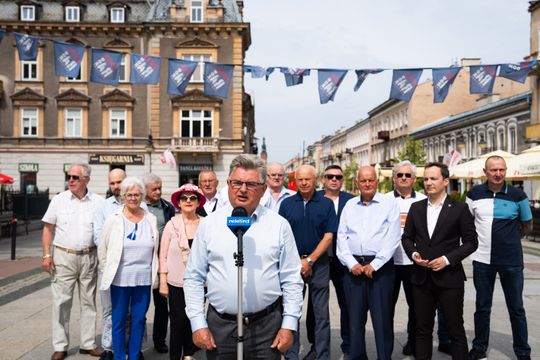 Konferencja prasowa Nowej Lewicy (zdjęcia)