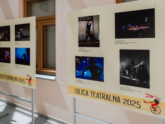 VI edycja Ulica TEATRALNA - otwarcie wystawy (zdjęcia)