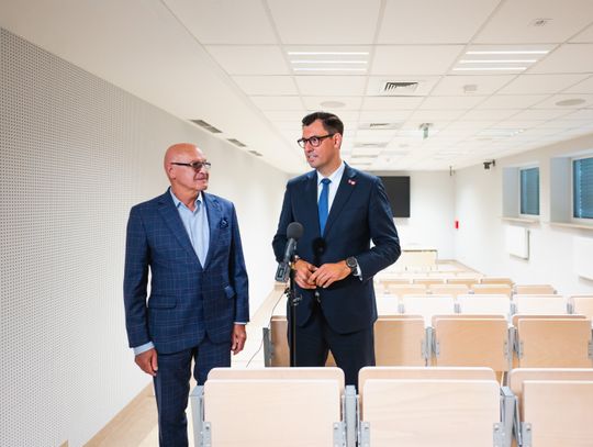 dofinansowanie nowej inwestycji Uniwersytetu Radomskiego - konferencja (zdjęcia)