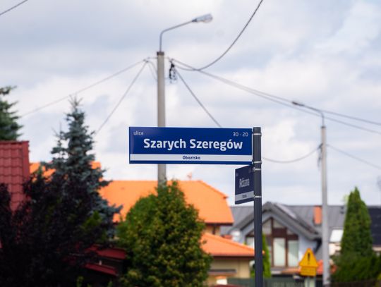 Budowa nowego odcinka ścieżki pieszo-rowerowej przy ul. Szarych Szeregów (zdjęcia)