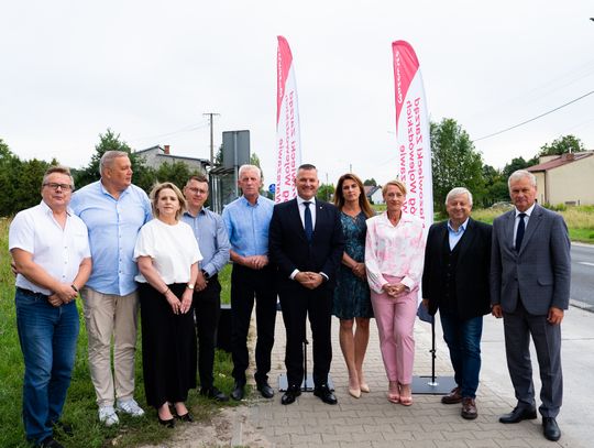 Otwarcie nowego odcinka trasy DW740 (zdjęcia)