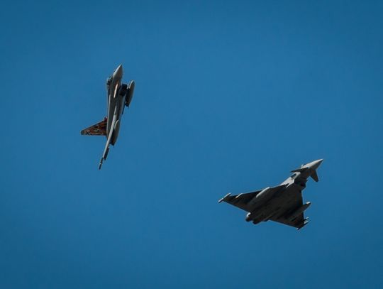Przylot hiszpańskich Eurofighterów (zdjęcia)