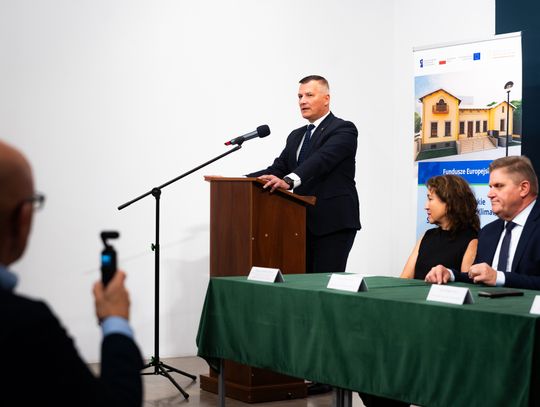 Konferencja prasowa w Muzeum im. Jacka Malczewskiego w Radomiu (zdjęcia)