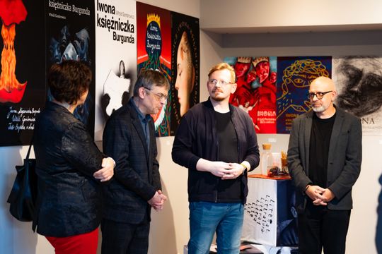Opętani Literaturą - otwarcie wystawy plakatu „Iwona, księżniczka Burgunda” (zdjęcia)