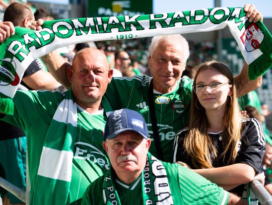 Kibice na meczu Radomiak Radom - Piast Gliwice (zdjęcia)