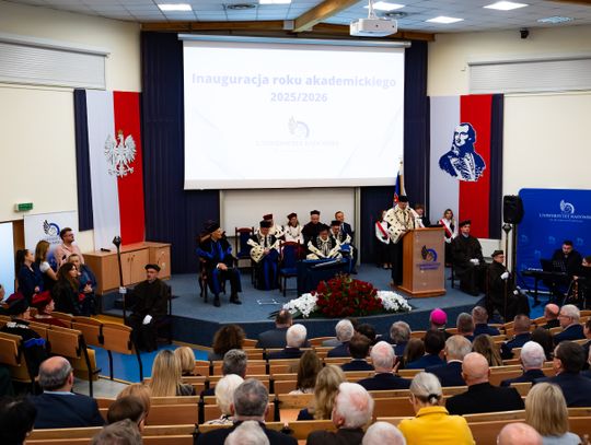 Uroczystość Inauguracji Roku Akademickiego 2025/2026 na Uniwersytecie Radomskim (zdjęcia)