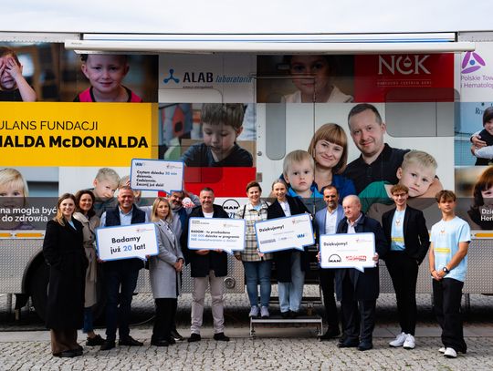 100 000. dziecko przebadane w programie „NIE nowotworom u dzieci" (zdjęcia)