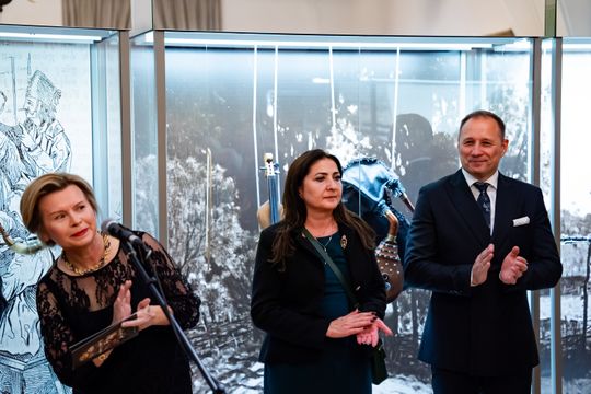 Wernisaż wystawy „Muzyka światła. Witraż. Od artefaktu do metafizyki” (zdjęcia)