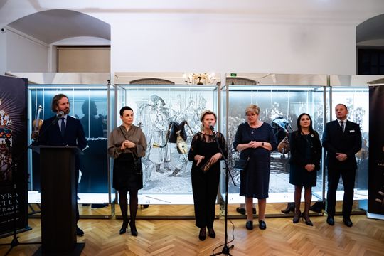 Wernisaż wystawy „Muzyka światła. Witraż. Od artefaktu do metafizyki” (zdjęcia)