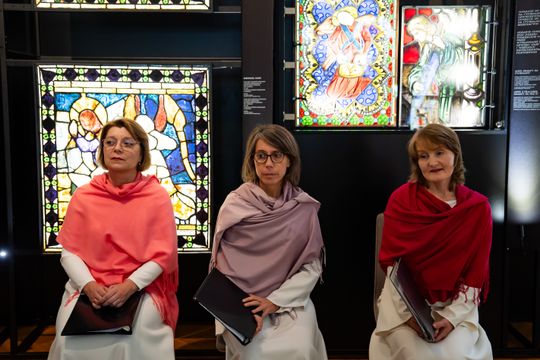 Wernisaż wystawy „Muzyka światła. Witraż. Od artefaktu do metafizyki” (zdjęcia)