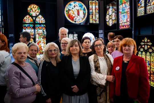 Wernisaż wystawy „Muzyka światła. Witraż. Od artefaktu do metafizyki” (zdjęcia)