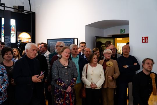 Wernisaż wystawy „Muzyka światła. Witraż. Od artefaktu do metafizyki” (zdjęcia)