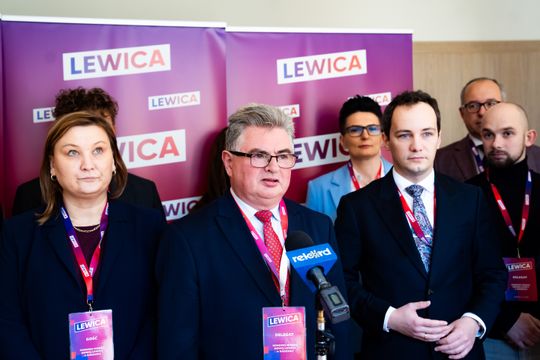 Konferencja prasowa Nowej Lewicy (zdjęcia)