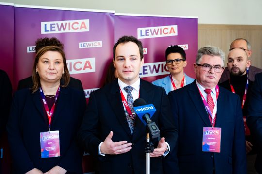 Konferencja prasowa Nowej Lewicy (zdjęcia)